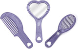 Step2 Pretty & Posh Kids Pretend-Play Vanity Set with Stool, Purple