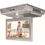 Sylvania SKCR2706BT-SILVER 10-Inch Under-Counter Kitchen TV with CD/DVD Player and Bluetooth