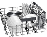 Bosch 800 Series 24-Inch Built-In Dishwasher with Top Controls, CrystalDry, Stainless Steel Tub, 3rd Rack and 42 dBA Performance
