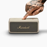 Marshall Emberton II Portable Bluetooth Speaker in Black and Brass