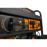 WEN DF475T Dual-Fuel Portable Generator with 4750-Watt Output, 120V/240V Power, Electric Start and Wheel Kit