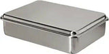 Lindys 8W44 Covered 9 x 13-Inch Cake Pan, Stainless Steel