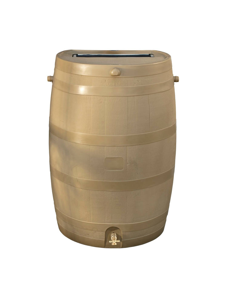RTS Oak Rain Barrel with Brass Spigot