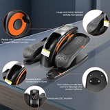 ANCHEER Under-Desk Elliptical Pedal Exerciser with Smart LCD Display & Remote, Quiet Low-Impact Seated Leg Workout for Seniors, Office or Home