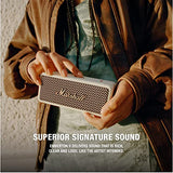 Marshall Emberton II Portable Bluetooth Speaker in Black and Brass