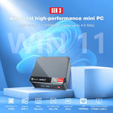 Beelink SER4 Mini Gaming PC with Windows 11, AMD Ryzen 7 4800U 7nm Processor, 8C/16T up to 4.2GHz, 32GB DDR4 RAM, 512GB NVMe SSD, 4K@60Hz Triple Display, Dual HDMI and Type-C, 57W, WiFi 6E, Bluetooth 5.0