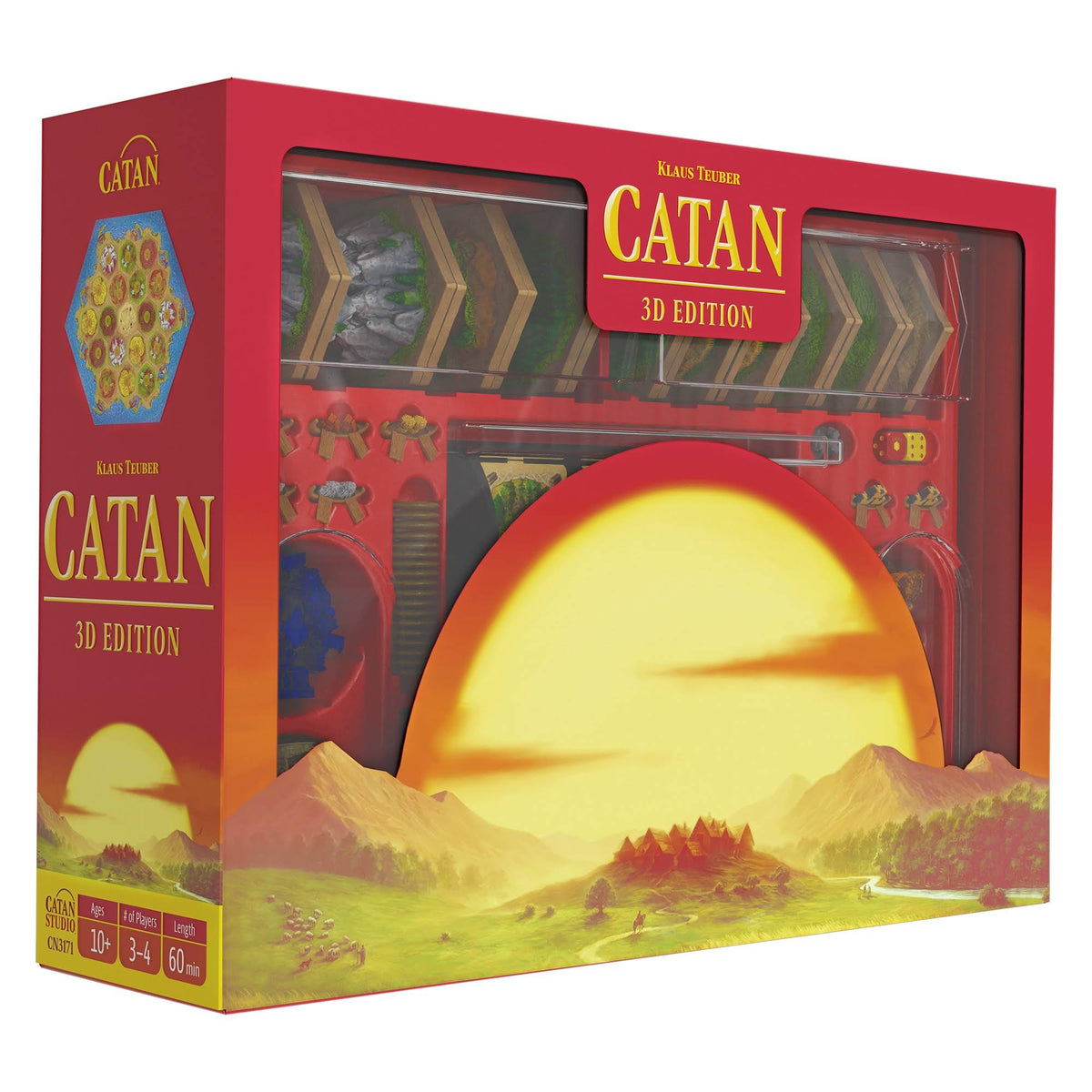Catan Board Game, 3D Edition