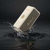 Marshall Emberton II Portable Bluetooth Speaker in Black and Brass