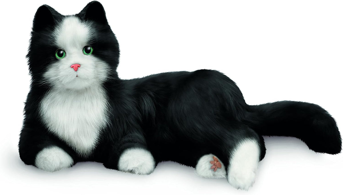 JOY FOR ALL Interactive Orange Tabby Companion Cat with Realistic, Lifelike Design