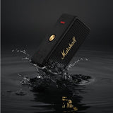 Marshall Emberton II Portable Bluetooth Speaker in Black and Brass