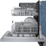 Bosch 800 Series 24-Inch Built-In Dishwasher with Top Controls, CrystalDry, Stainless Steel Tub, 3rd Rack and 42 dBA Performance