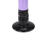 Purple AW 50mm Portable Dance Pole Full Kit for Exercise, Clubs, Parties and Weight Loss