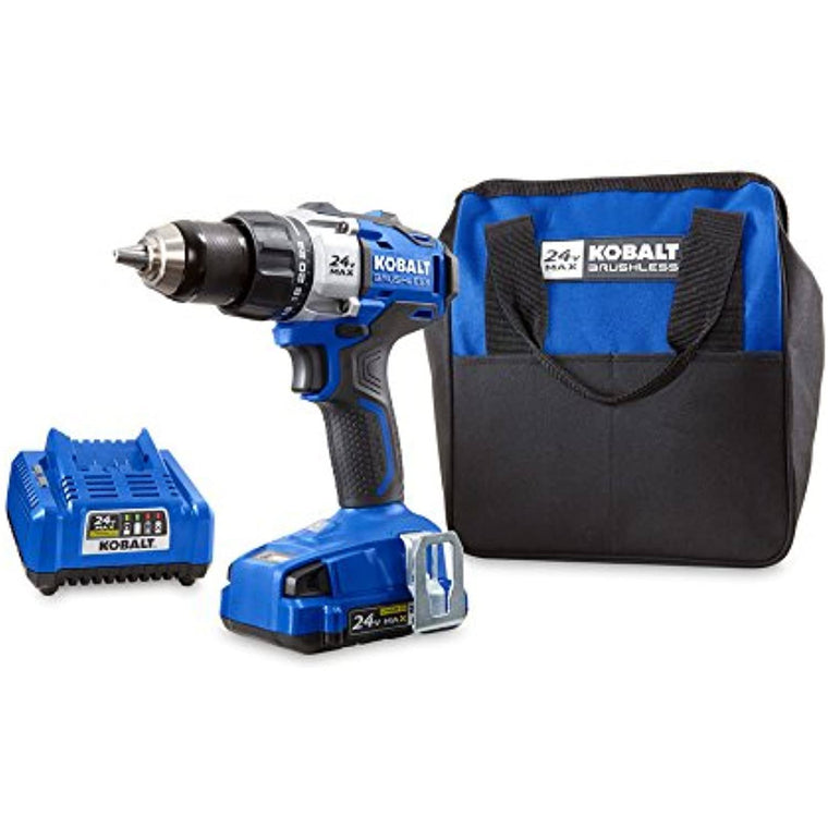 Kobalt 24-Volt Max Brushless Cordless Drill with 1/2-Inch Chuck