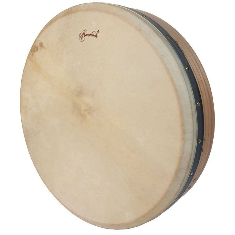 Roosebeck Tunable Bodhran in Red Cedar, 18 x 4 Inches with Single-Bar ?C Design