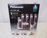 DECT 6.0 Cordless Phone System with 5 Handsets, Panasonic KX-TG785SK