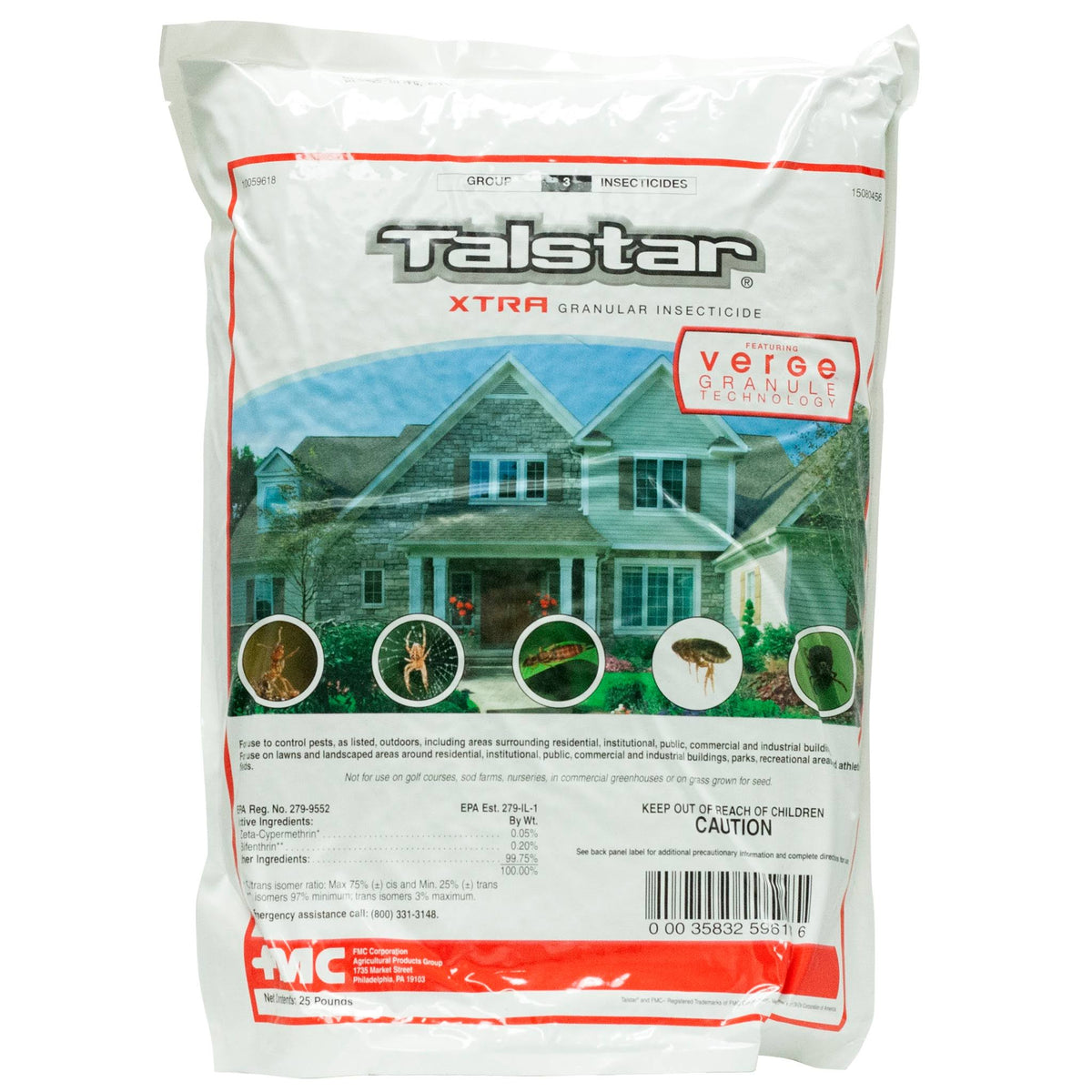 Talstar Xtra Granular Insecticide, 25 lbs.