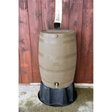 RTS Oak Rain Barrel with Brass Spigot