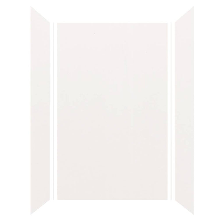 Transolid Expressions Tub/Shower Wall Kit, 32-in x 60-in x 96-in, White