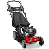 Snapper 21-inch Hi VAC Walk-Behind Push Lawn Mower with ReadyStart and Bagging System, Red