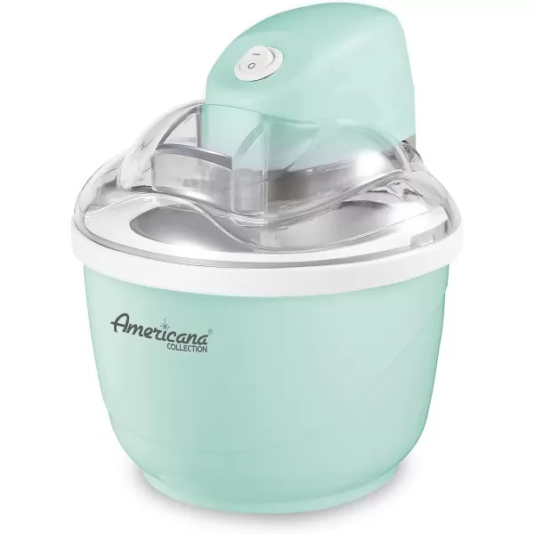 Elite EIM520M 1 Quart Automatic Electric Ice Cream Maker in Mint Spearmint, with Recipes for Homemade Ice Cream, Frozen Yogurt, Sorbet and Gelato