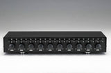 SPECIALTYAV 10-Zone Speaker Selector, Pair-Speaker Switching with Volume Level Control