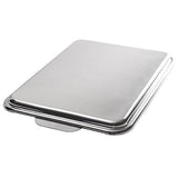 Lindys 8W44 Covered 9 x 13-Inch Cake Pan, Stainless Steel