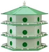 Heath Aluminum Purple Martin House with 18 Rooms, Model AH-18D