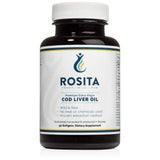 Rosita Premium Extra Virgin Cod Liver Oil Softgels, 90 Count