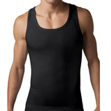 Black Spanx Compression Tank Top in Cotton, Size L