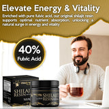 Pure Himalayan Organic Shilajit Resin for Men, Gold Grade Supplement with 85+ Trace Minerals and Fulvic Acid, 60g