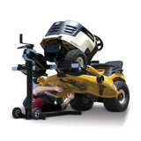 Mojack XT Black Mower Lift for Convenient Equipment Maintenance