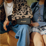 Marshall Emberton II Portable Bluetooth Speaker in Black and Brass