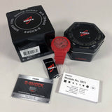 G-Shock GA2100-4A Analog-Digital Watch, Red