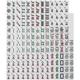 Yellow Mountain Imports American Mahjong Tile Set, 166 Pieces, Solo Koi