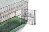 Prevue Pet Products SP1804-4 Flight Cage in Green/Black, 26×22 x 14×22 x 20×22