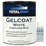 TotalBoat White Gelcoat, Gallon, No Wax