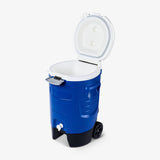 Igloo Sport 5-Gallon Blue Thermal Roller Water Jug