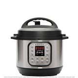 Instant Pot Duo Mini 7-in-1 Electric Pressure Cooker, 3qt, Silver