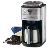 Cuisinart DGB-900BC Grind & Brew Automatic Coffeemaker with Thermal Carafe, 12-Cup Capacity