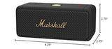 Marshall Emberton II Portable Bluetooth Speaker in Black and Brass