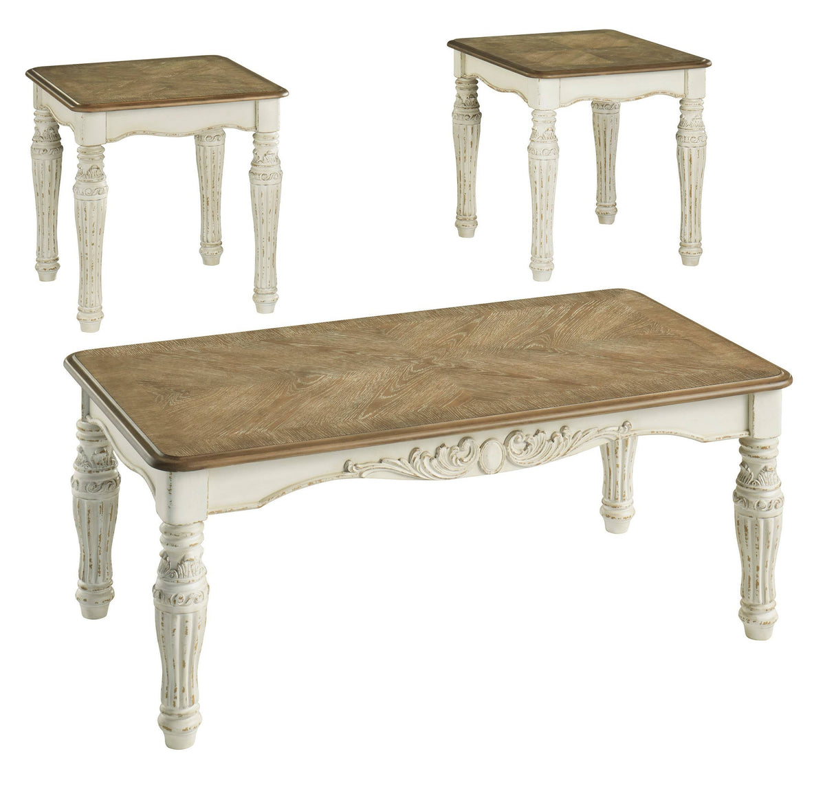Ashley Realyn 3-Piece Table Set